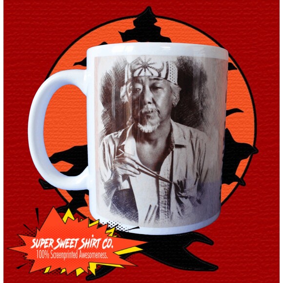 Miyagi Mug, coffee mug, tea cup, Ceramic Mug - Picture 1 of 5